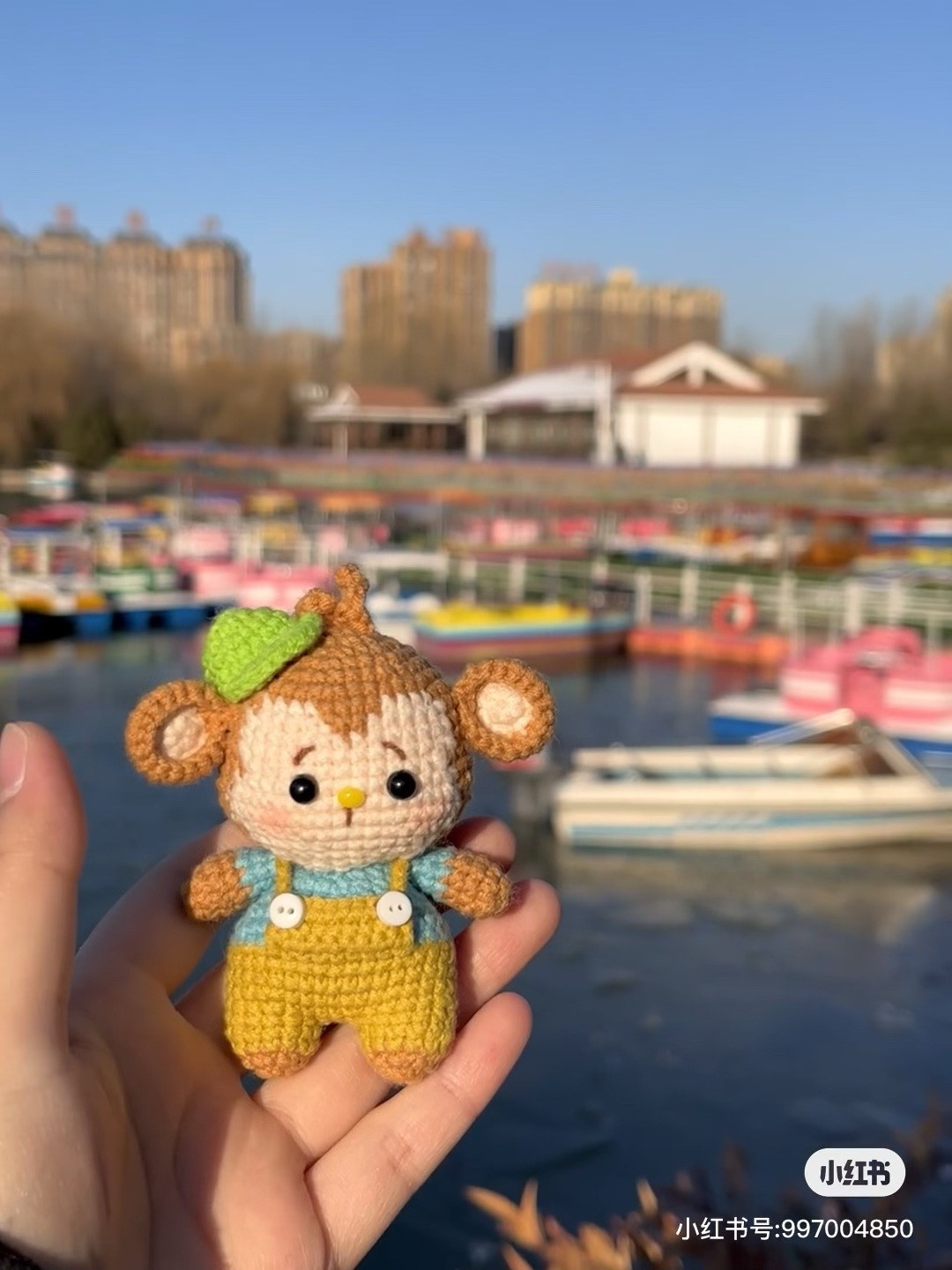 Crochet Monkey Doll Amigurumi Pattern Chart - Chinese Zodiac