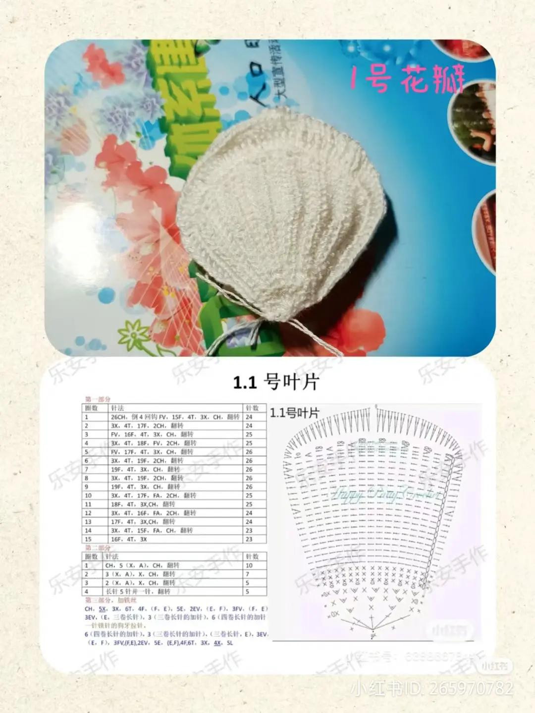 Crochet Multi-petal Rose Tutorial with Charts