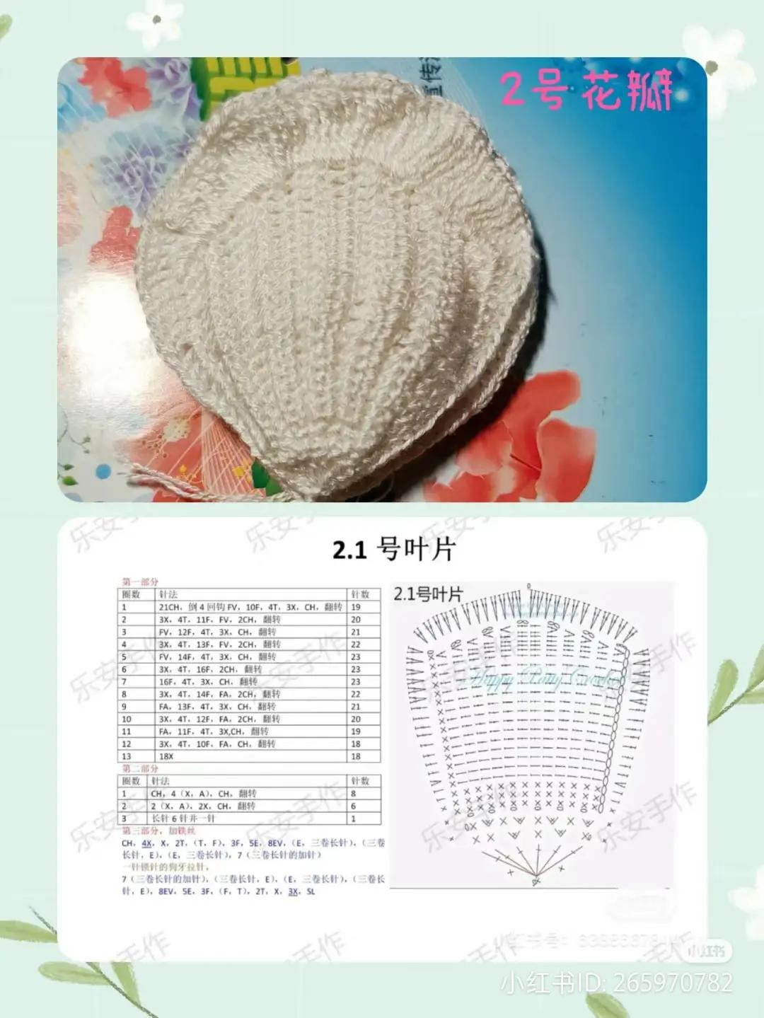 Crochet Multi-petal Rose Tutorial with Charts