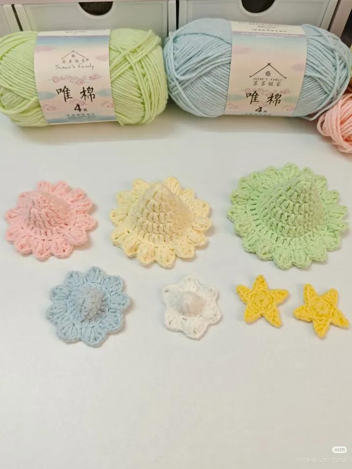 Crochet Pastel Christmas Tree Pattern and Tutorial Chart