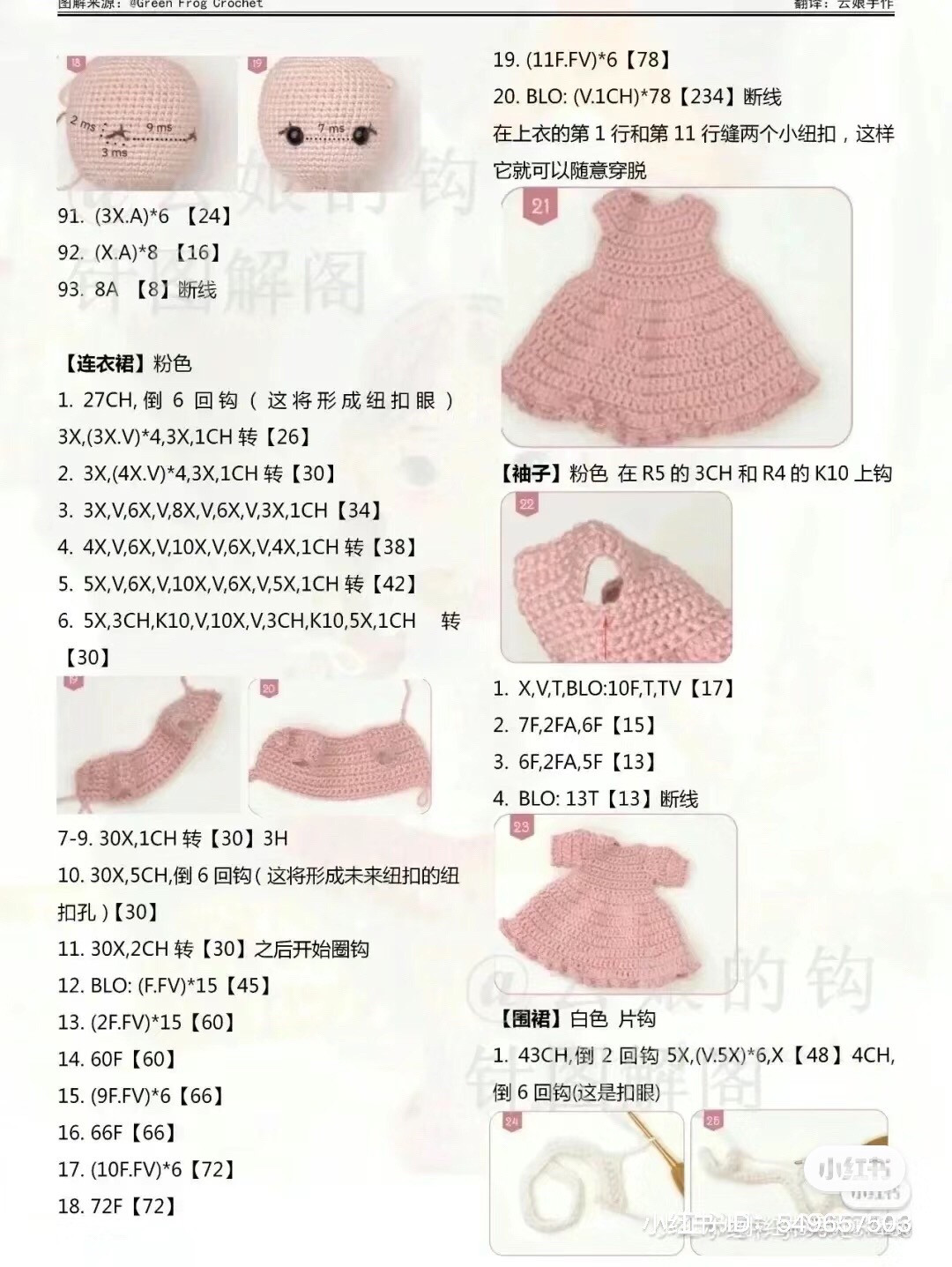 Crochet Pattern: Alice in Wonderland Amigurumi Doll Tutorial