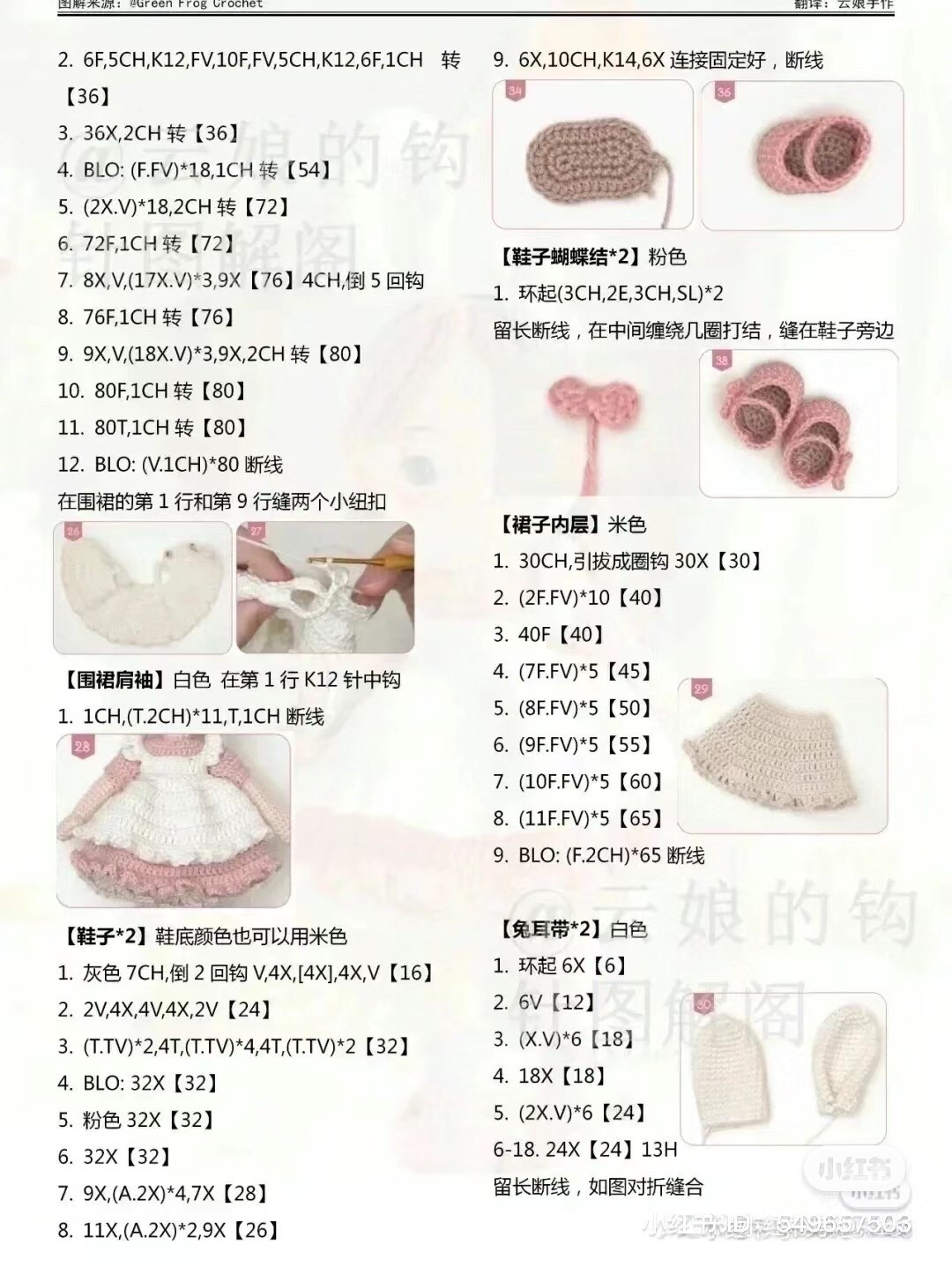 Crochet Pattern: Alice in Wonderland Amigurumi Doll Tutorial