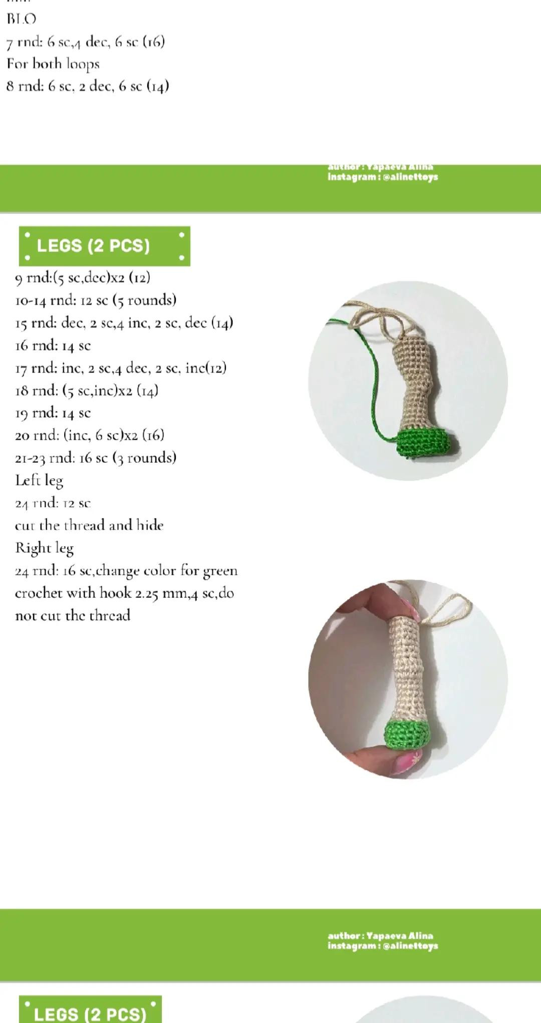 Crochet Pattern Amigurumi Fairy Tinker Bell Doll