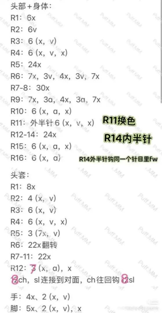 Crochet Pattern: Cute Christmas Deer, Santa & Tree Amigurumi Dolls