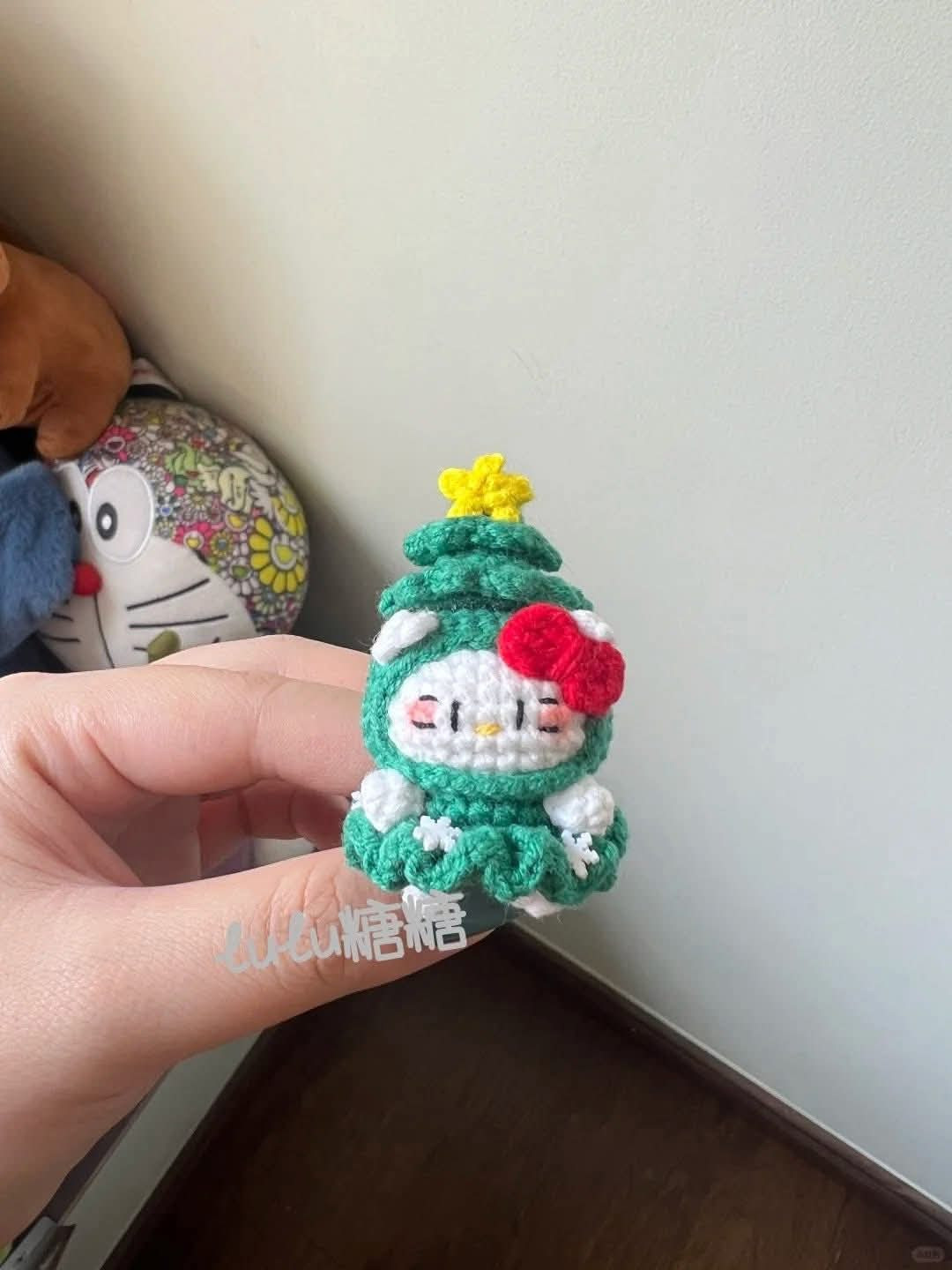 Crochet Pattern: Cute Christmas Deer, Santa & Tree Amigurumi Dolls