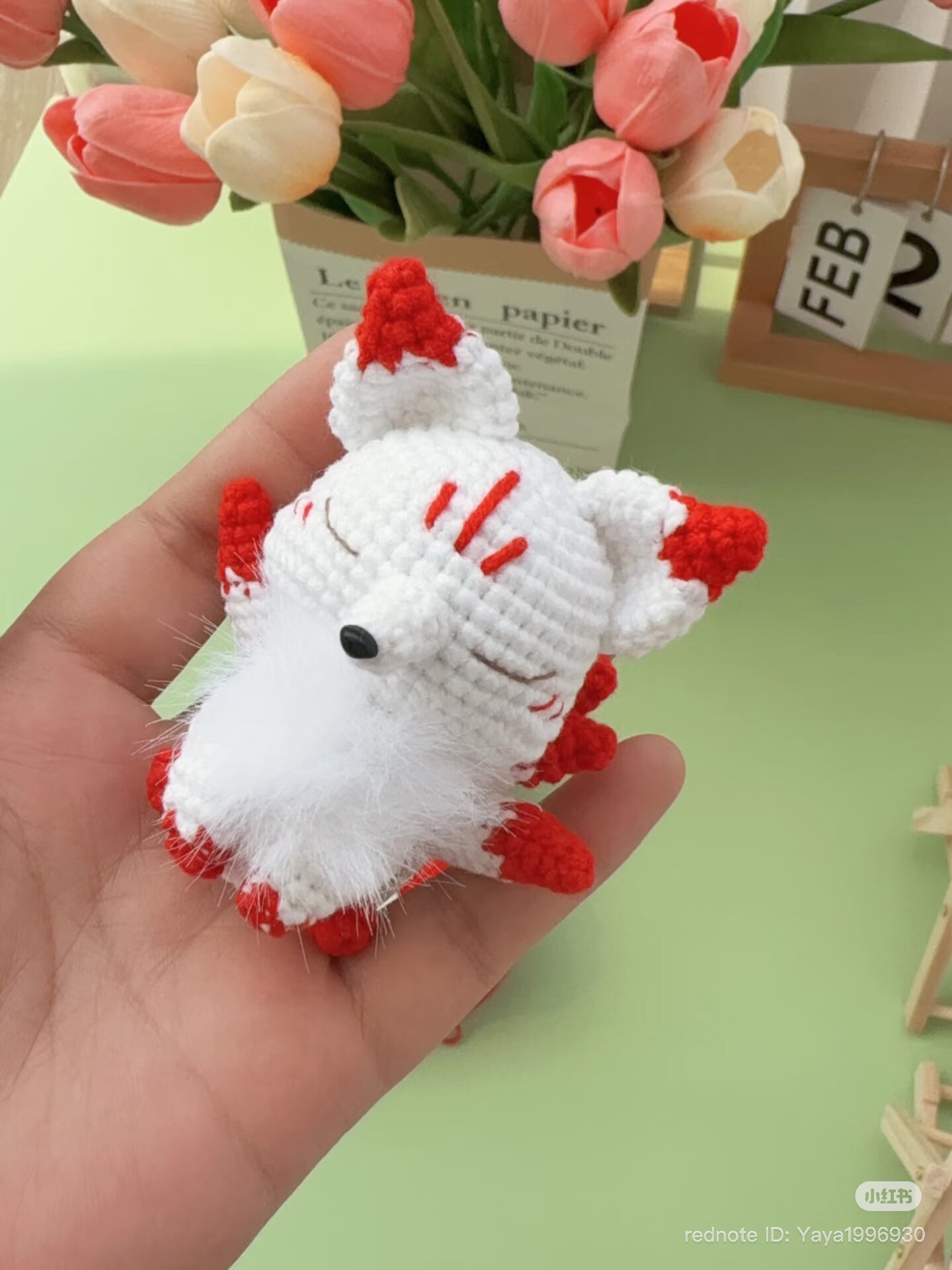 Crochet Pattern: Cute Nine-Tailed Fox Amigurumi