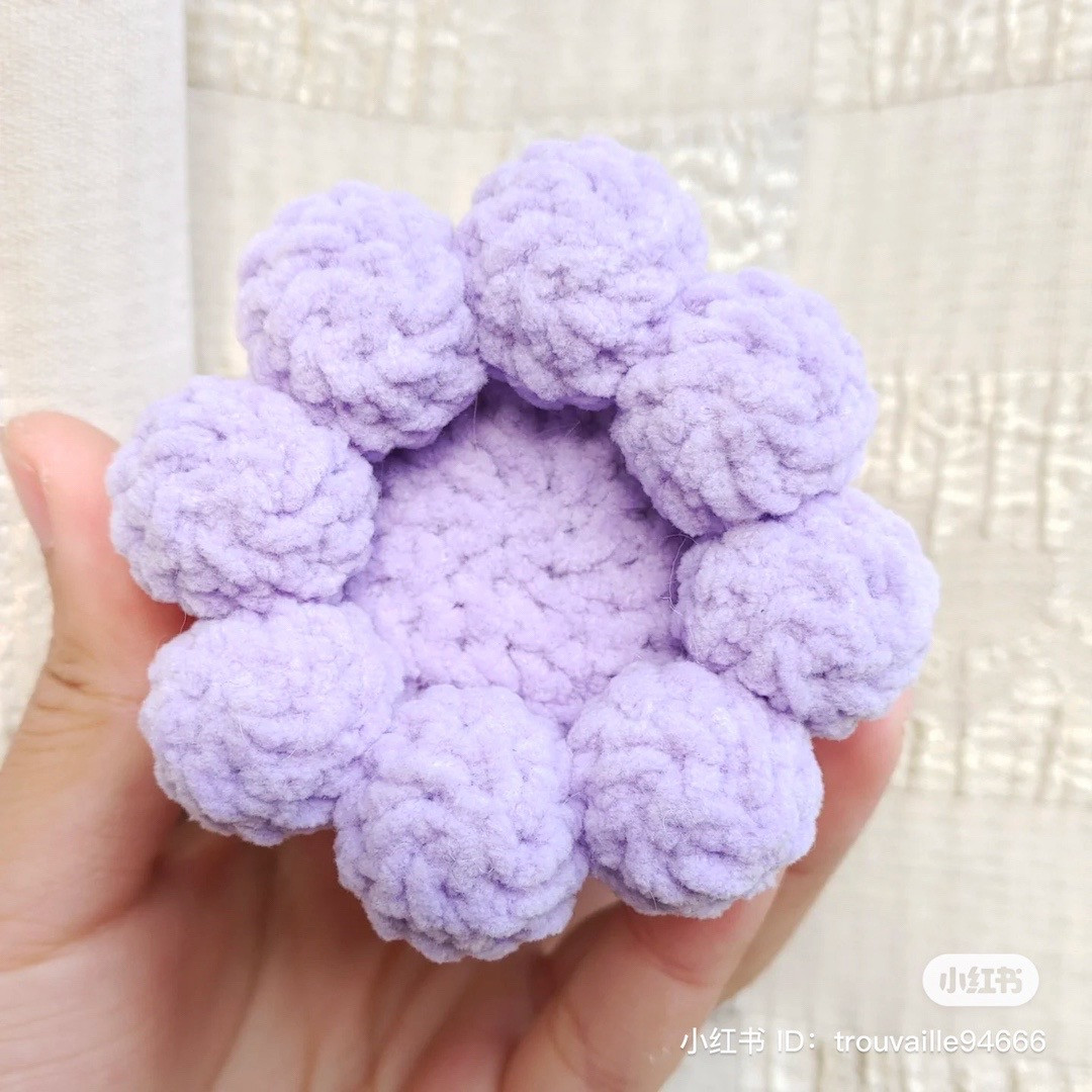Crochet Pattern: Cute Purple Octopus Cat Amigurumi
