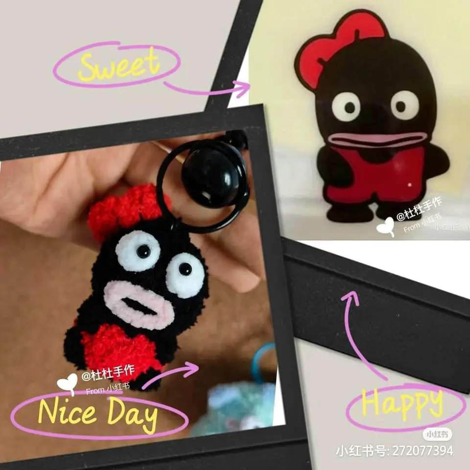 Crochet Pattern: Cute White Duck and Pink Boots Tutorial