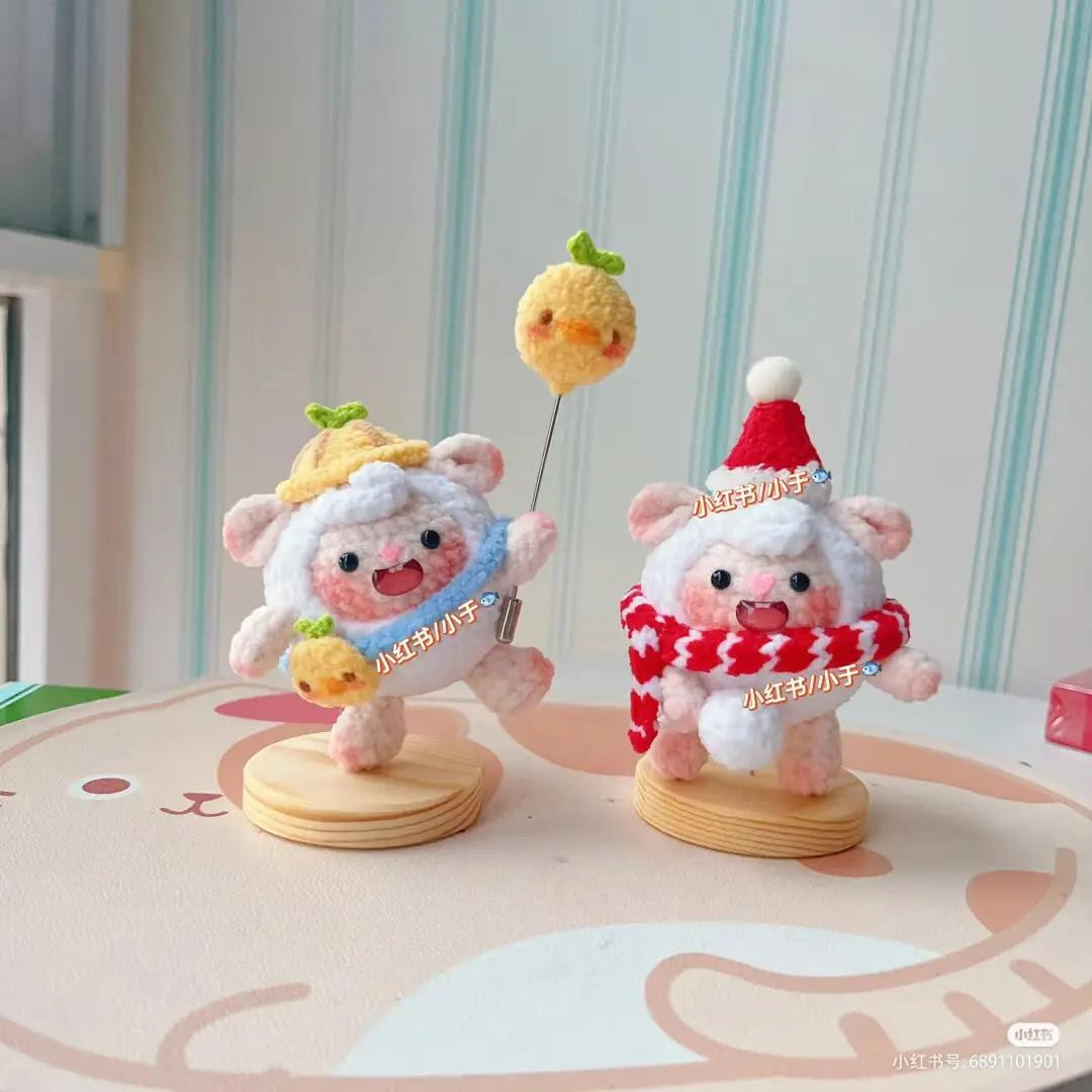 Crochet Pattern: Dongdong Sheep Amigurumi Tutorial