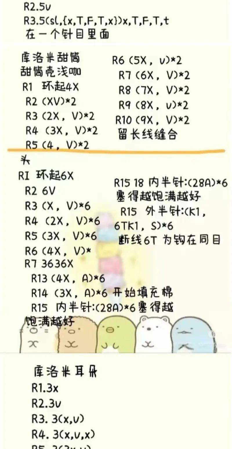 Crochet Pattern for Baby Mobile with Pastel Balls, Stars, and Amigurumi Characters