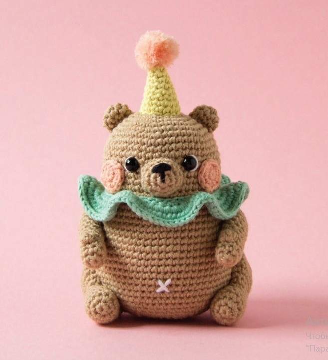Crochet Pattern for Brownie the Circus Bear