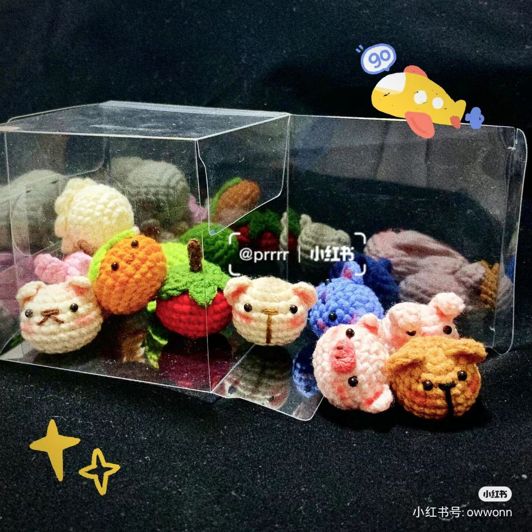 Crochet Pattern for Cute Chick and Pink Duck Amigurumi Dolls