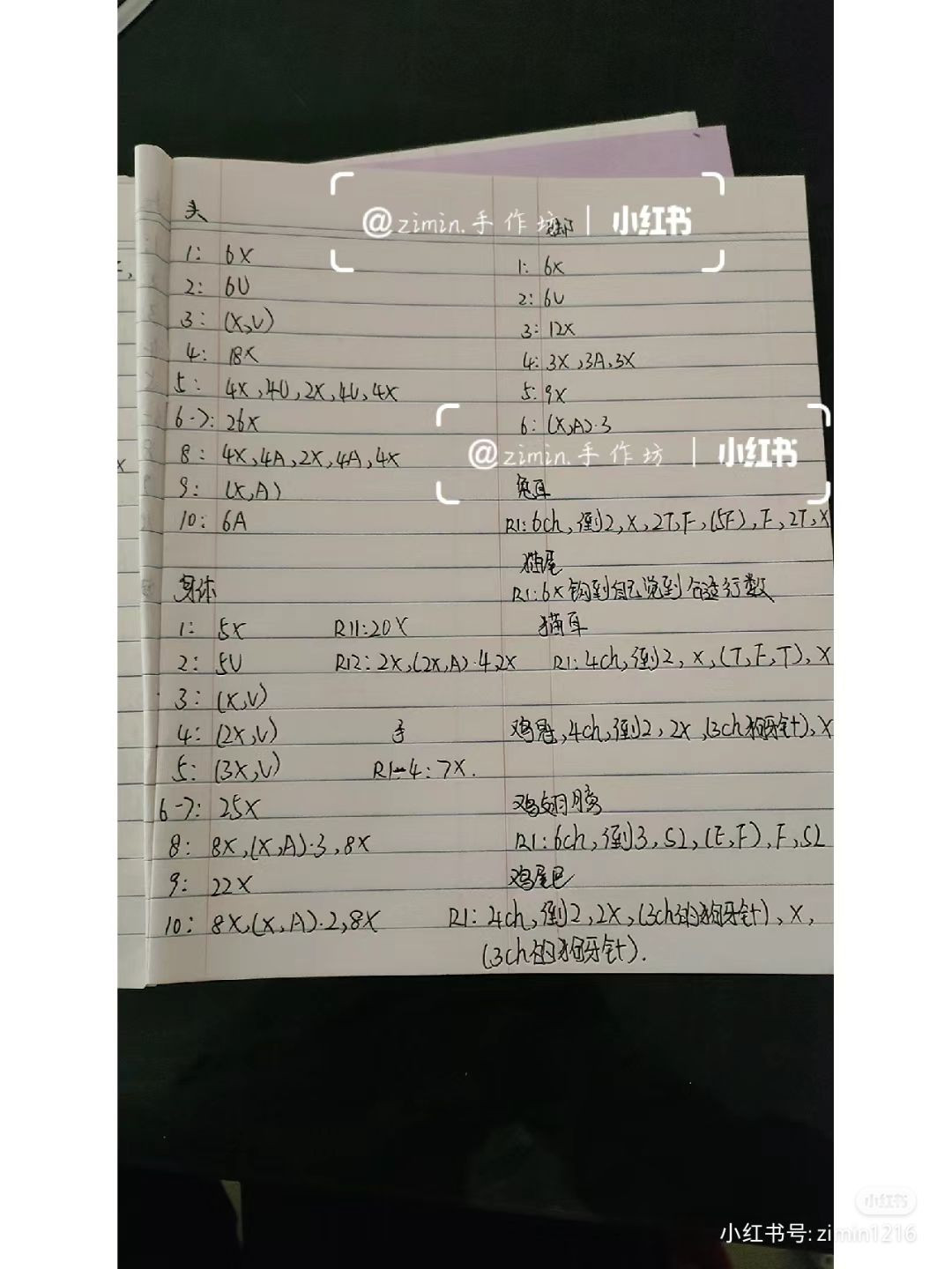 Crochet Pattern for Cute Chick and Pink Duck Amigurumi Dolls