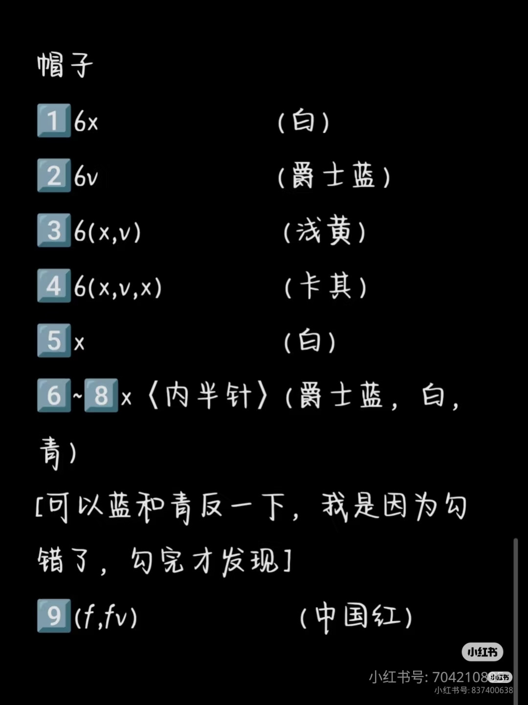 Crochet Pattern for Cute Doll with Red Hat and White Dress