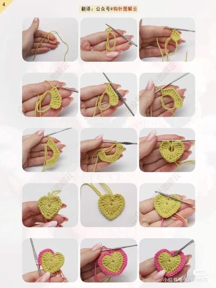 Crochet Pattern for Cute Pink Pig with Heart Sunglasses and Wings