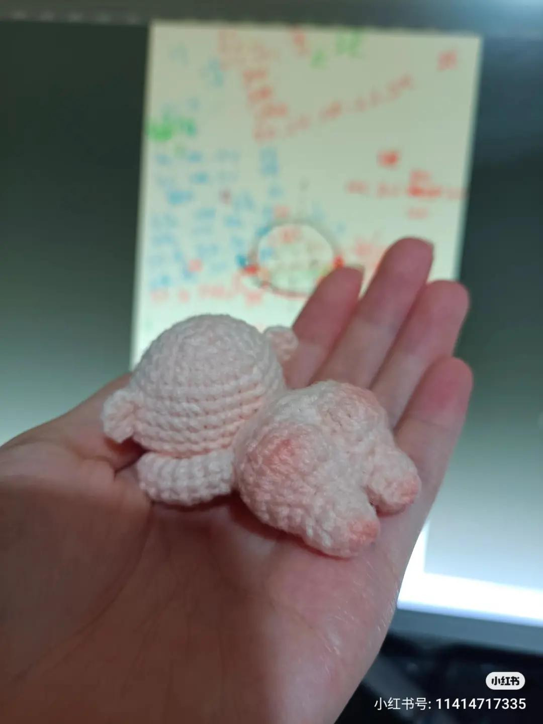 Crochet Pattern for Cute Prone Bunny Doll