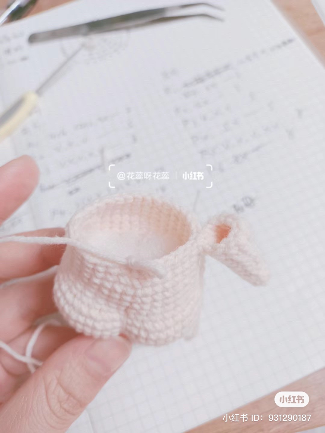 Crochet Pattern for Cute Swimming Doll Amigurumi with Bikini