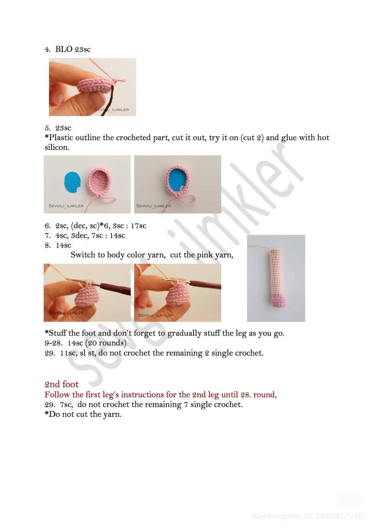 Crochet Pattern for Cute Traditional Dress Girl Doll with Flower Hair Buns