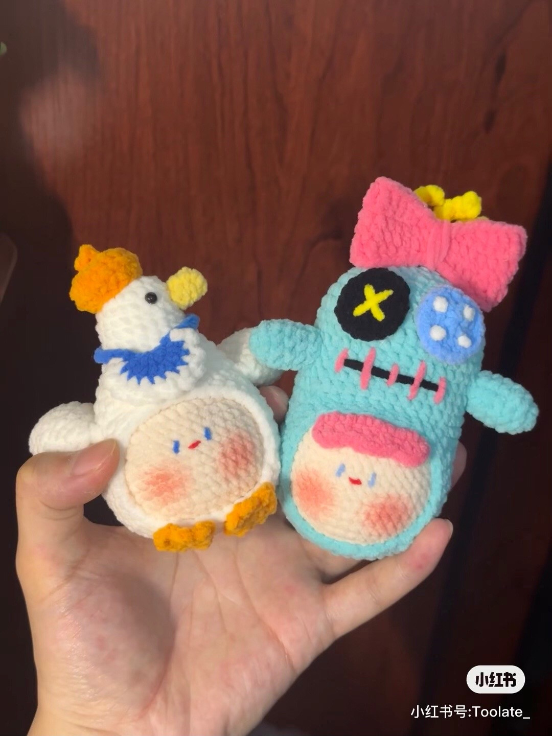 Crochet Pattern for Ducky Dumpling and Golden Dumpling Amigurumi Dolls