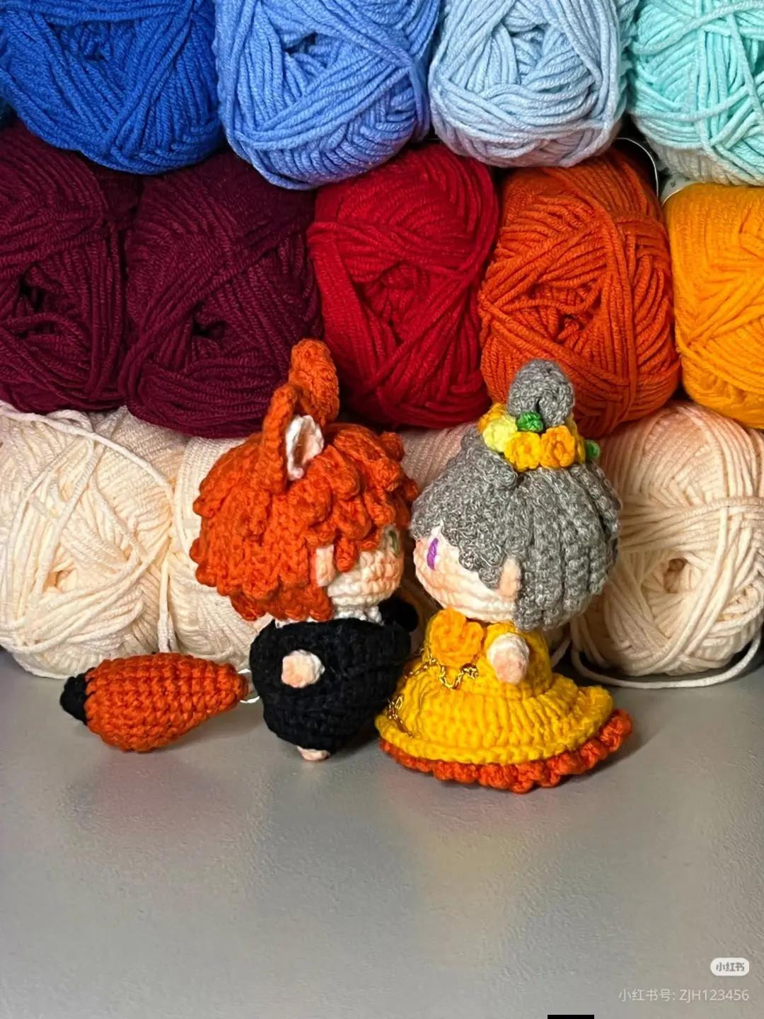 Crochet Pattern for Nick and Judy from Zootopia