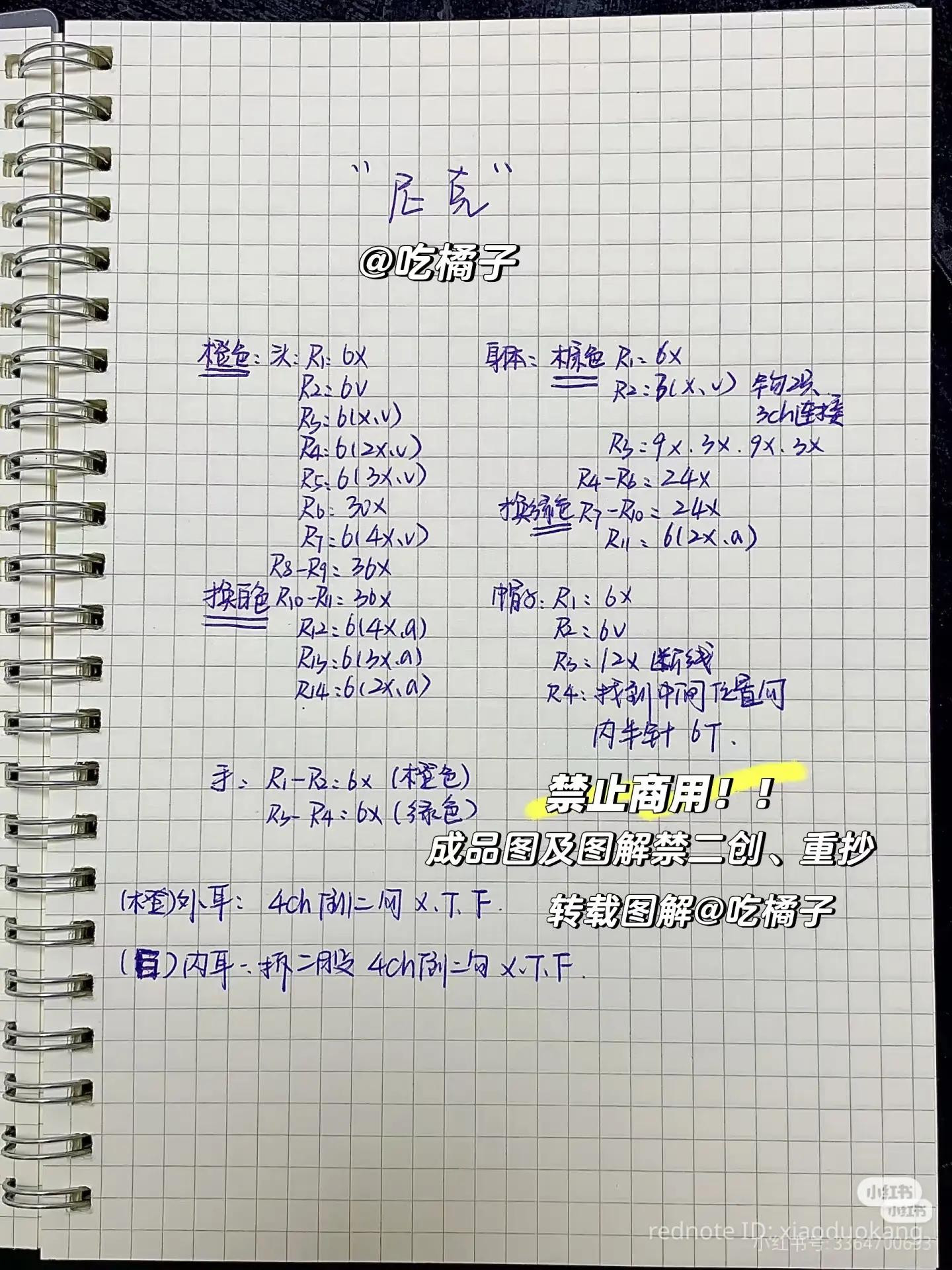 Crochet Pattern for Nick the Fox and Rabbit Policeman Amigurumi Keychains