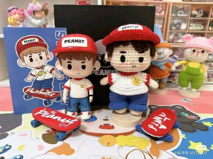 Crochet Pattern for Peanut Boy Doll