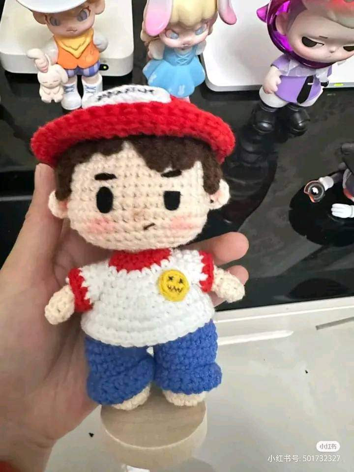 Crochet Pattern for Peanut Boy Doll