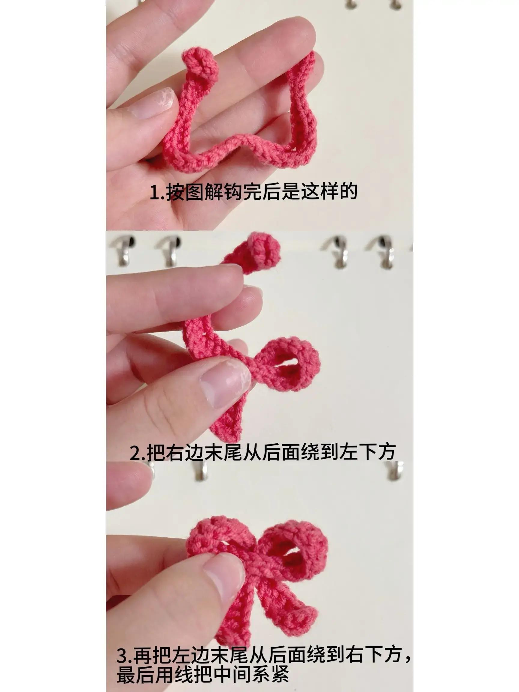 Crochet Pattern for Pink Rabbit Ears Kitty Amigurumi Doll