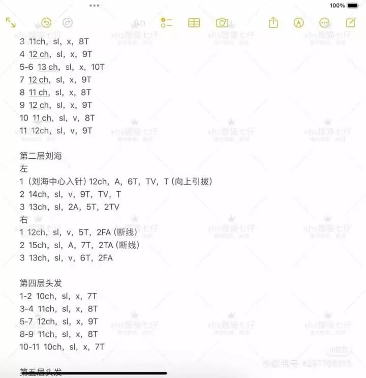 Crochet pattern for Qixing artist doll with beret and palette