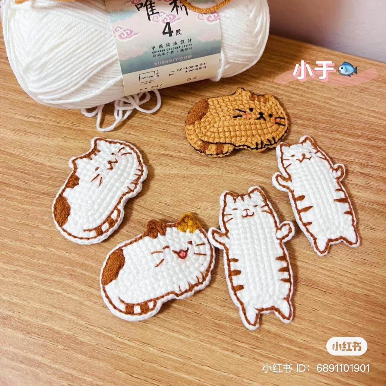 Crochet Pattern for Spring Outing and Scarf Ducks with Hats