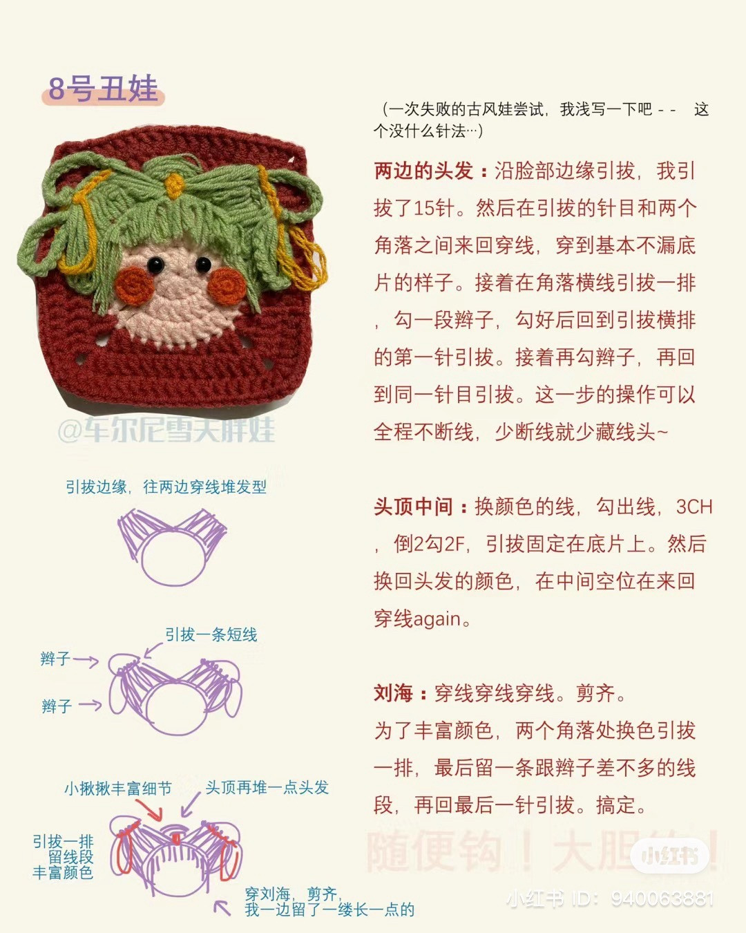 Crochet Pattern for Ugly Dolls: Step-by-Step Tutorial