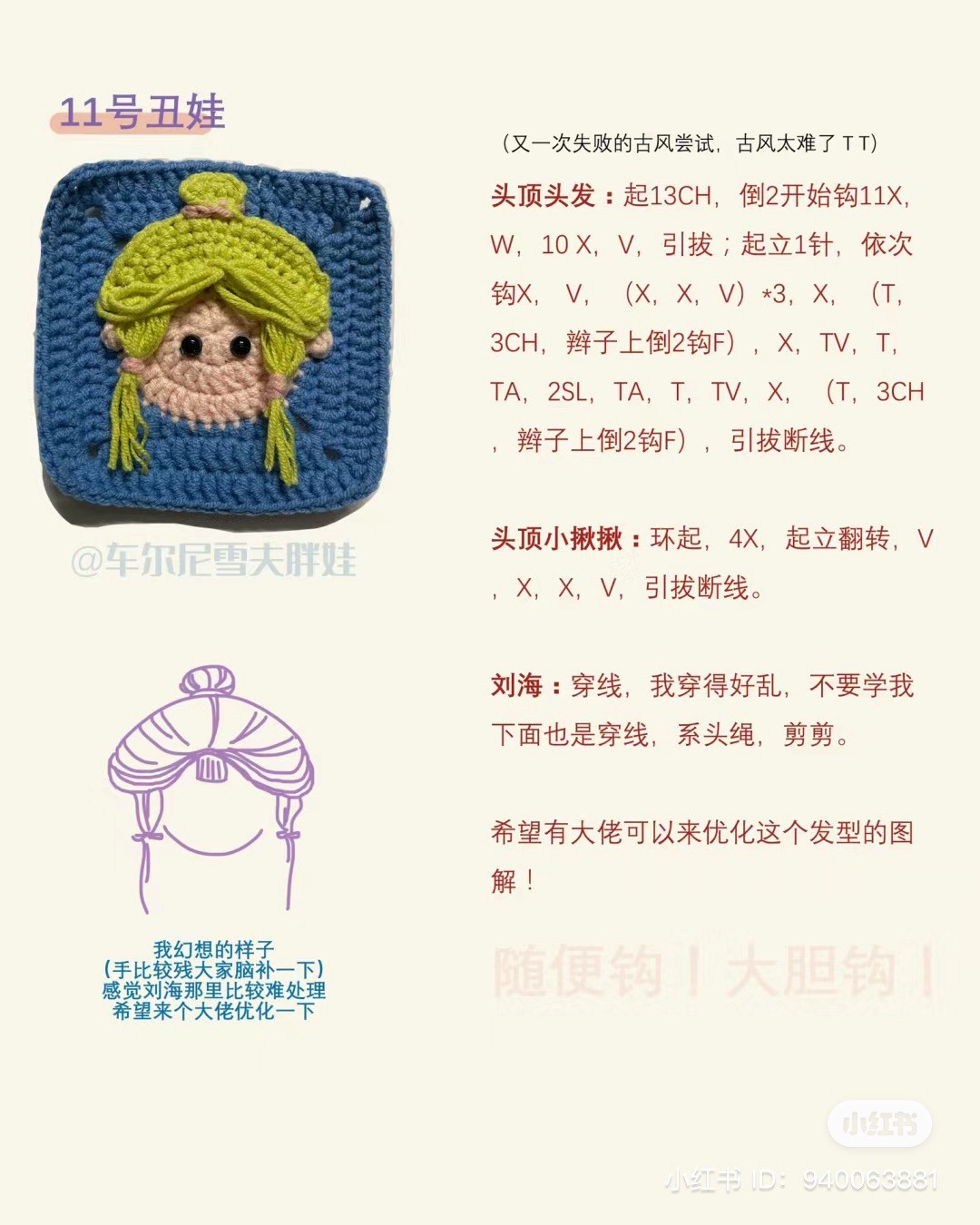 Crochet Pattern for Ugly Dolls: Step-by-Step Tutorial