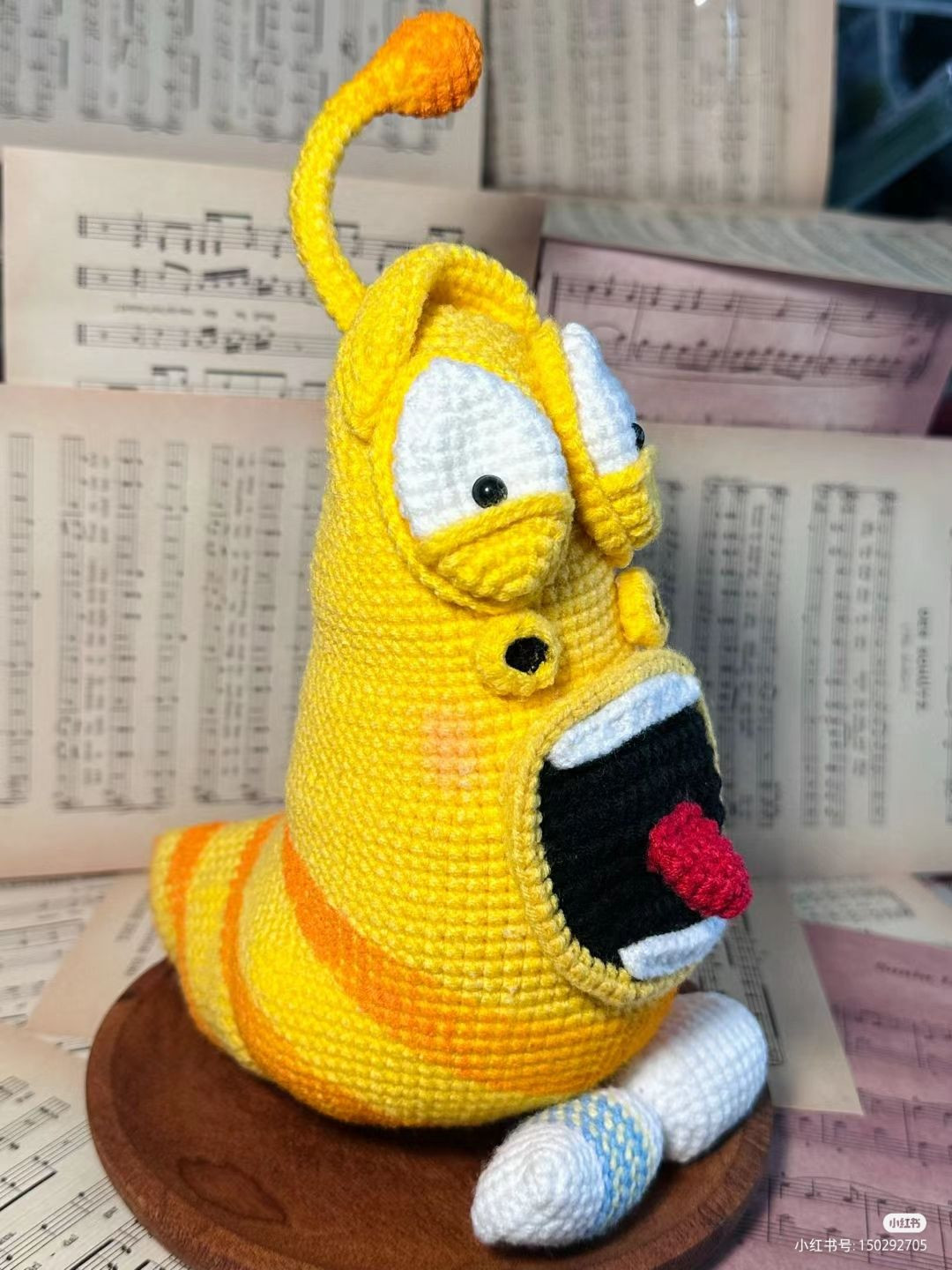 Crochet Pattern for Yellow Snot Bug Amigurumi Doll
