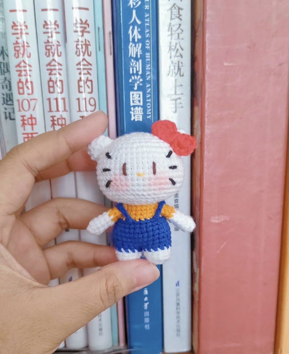 Crochet Pattern: Hello Kitty Amigurumi Doll Chart