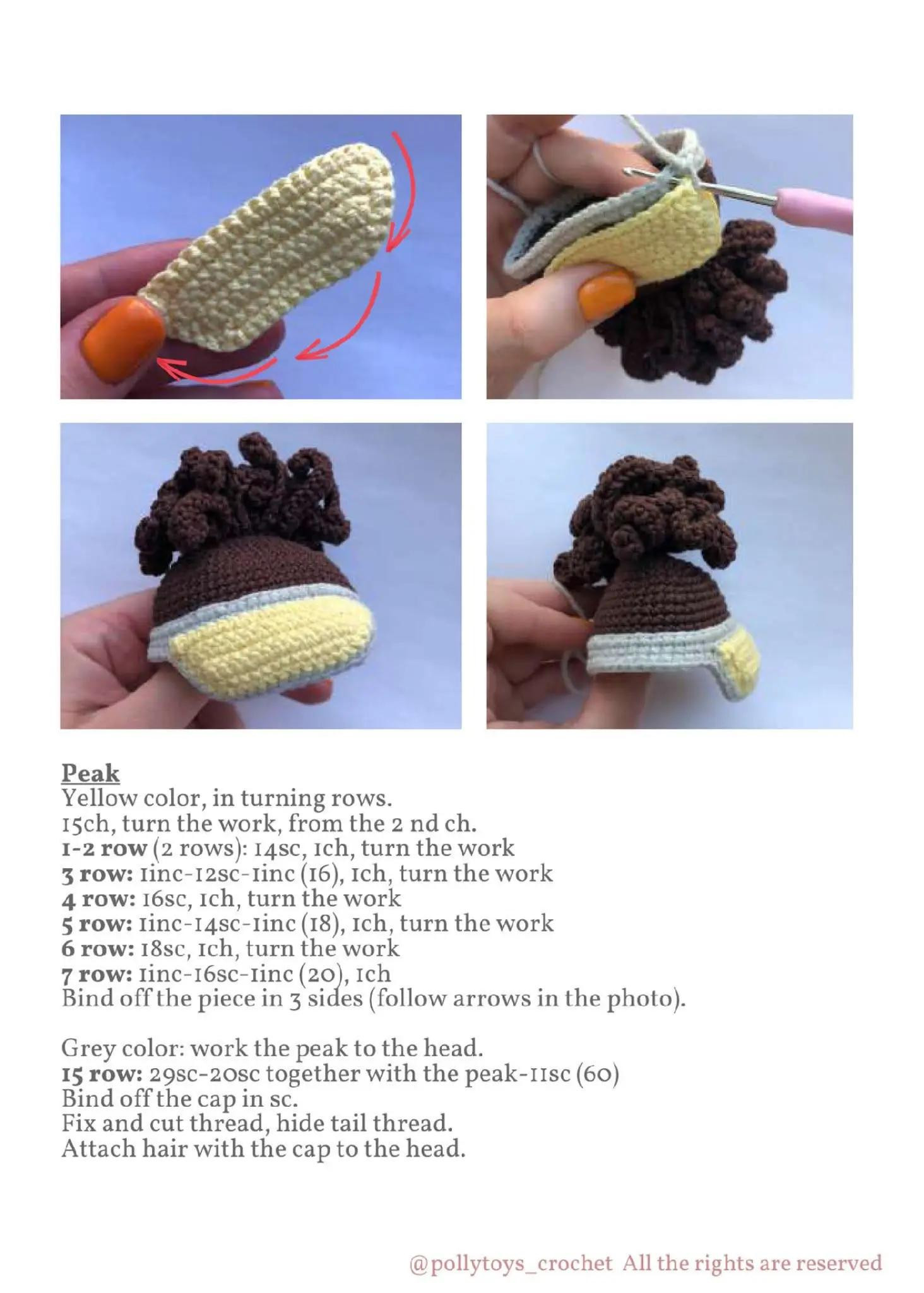 Crochet Pattern: Penny the Tennis Player Doll - Legs and Shoes Tutorial