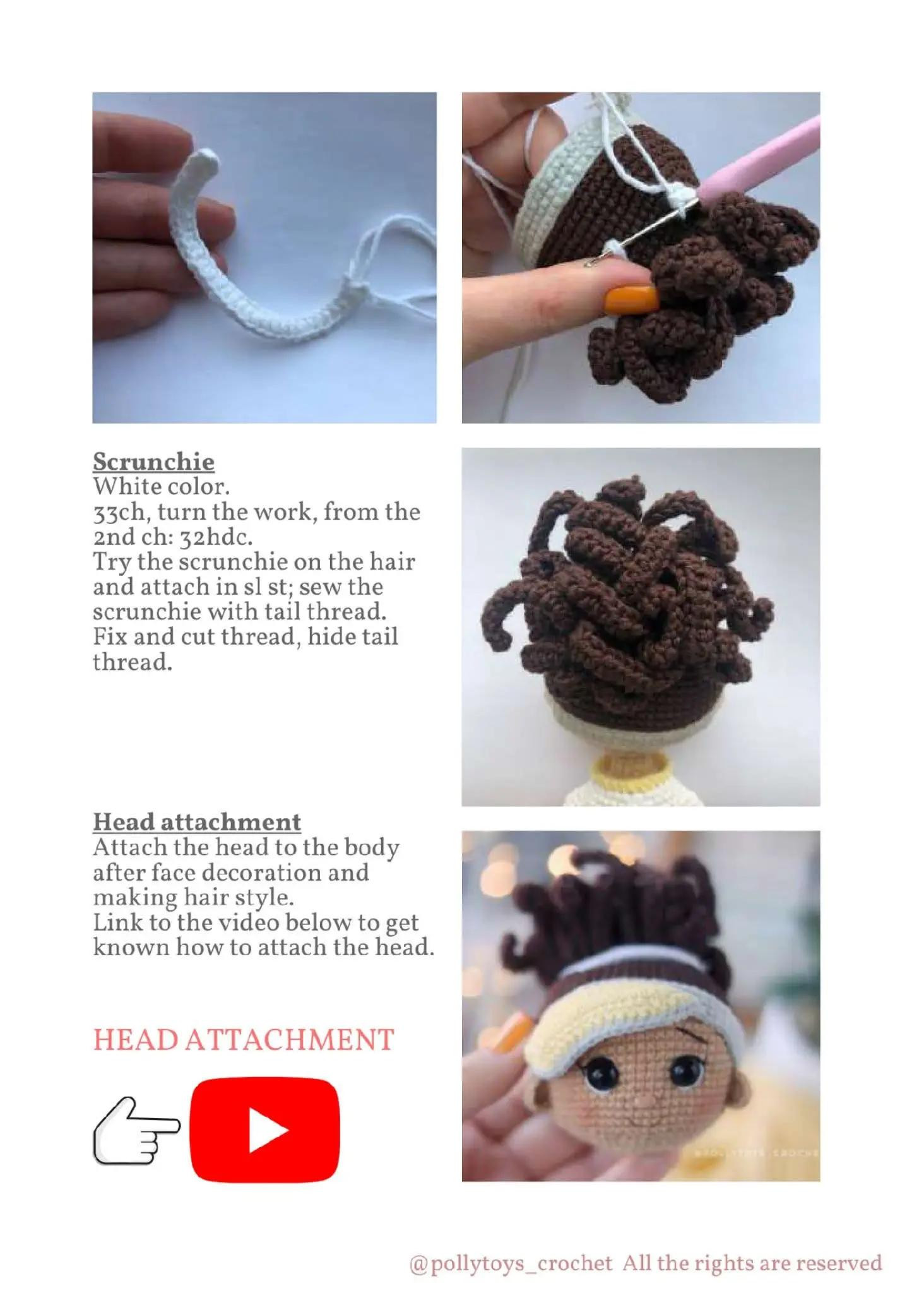 Crochet Pattern: Penny the Tennis Player Doll - Legs and Shoes Tutorial