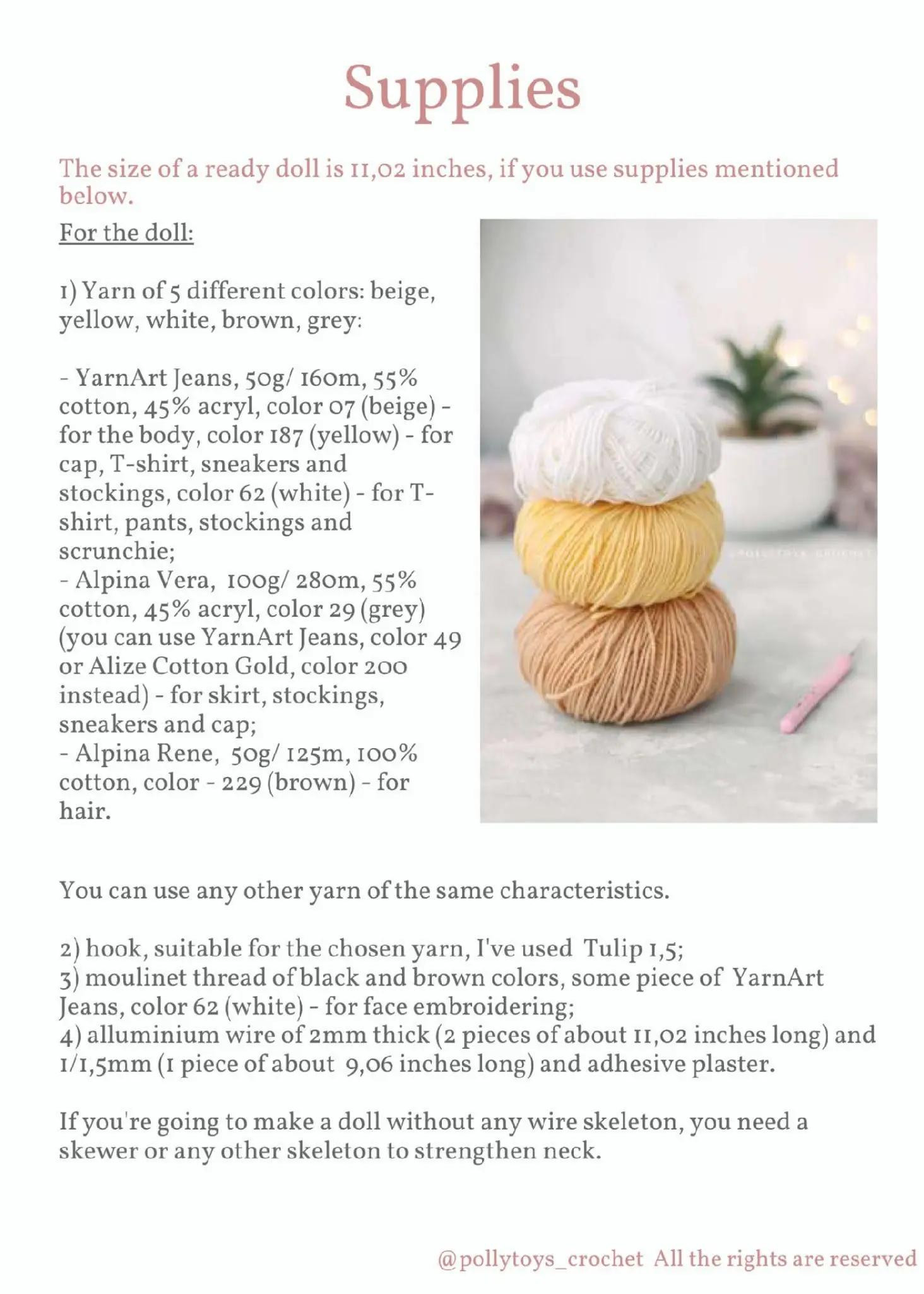 Crochet Pattern: Penny the Tennis Player Doll - Legs and Shoes Tutorial