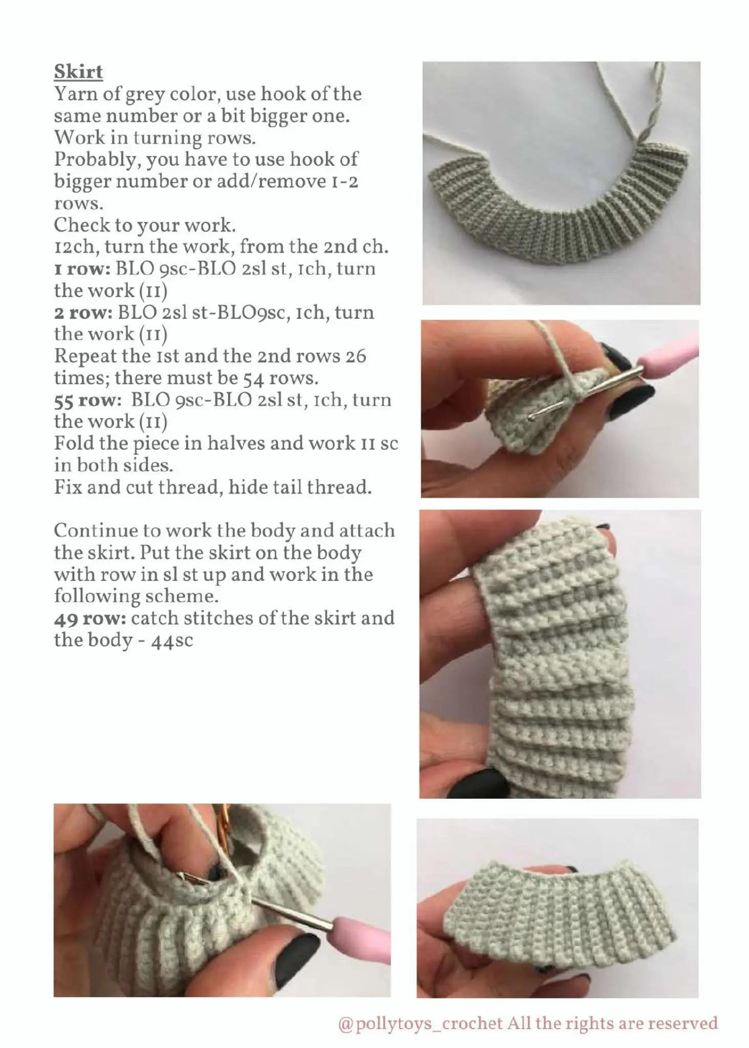 Crochet Pattern: Penny the Tennis Player Doll - Legs and Shoes Tutorial