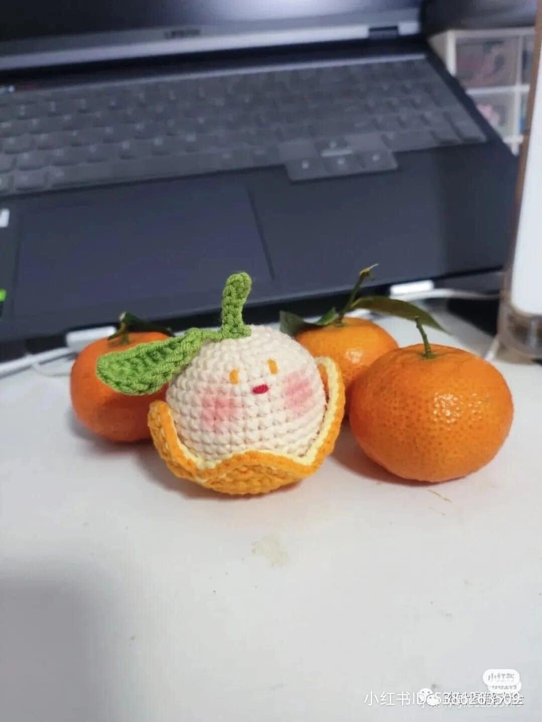 Crochet Pattern: Persimmon, Peanut and Tangerine Amigurumi