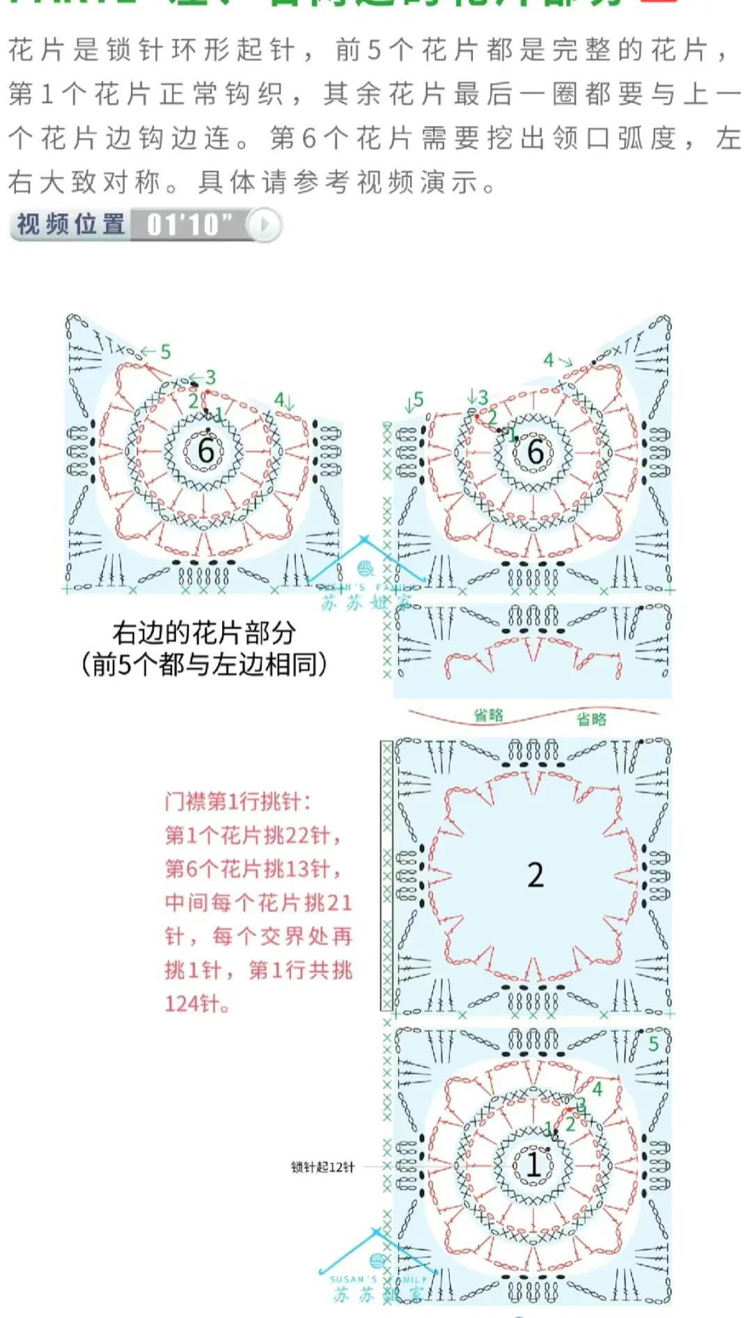 Crochet Pattern: Purple Lace Short Sleeve Collared Shirt with Detailed Charts