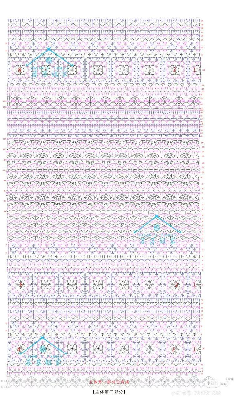 Crochet Pattern: Retro Colorful Granny Square Shawl with Pom Poms