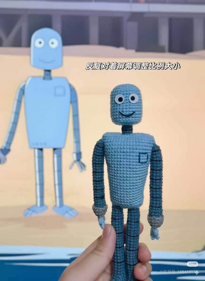 Crochet Pattern Robot Dreams Doll Tutorial