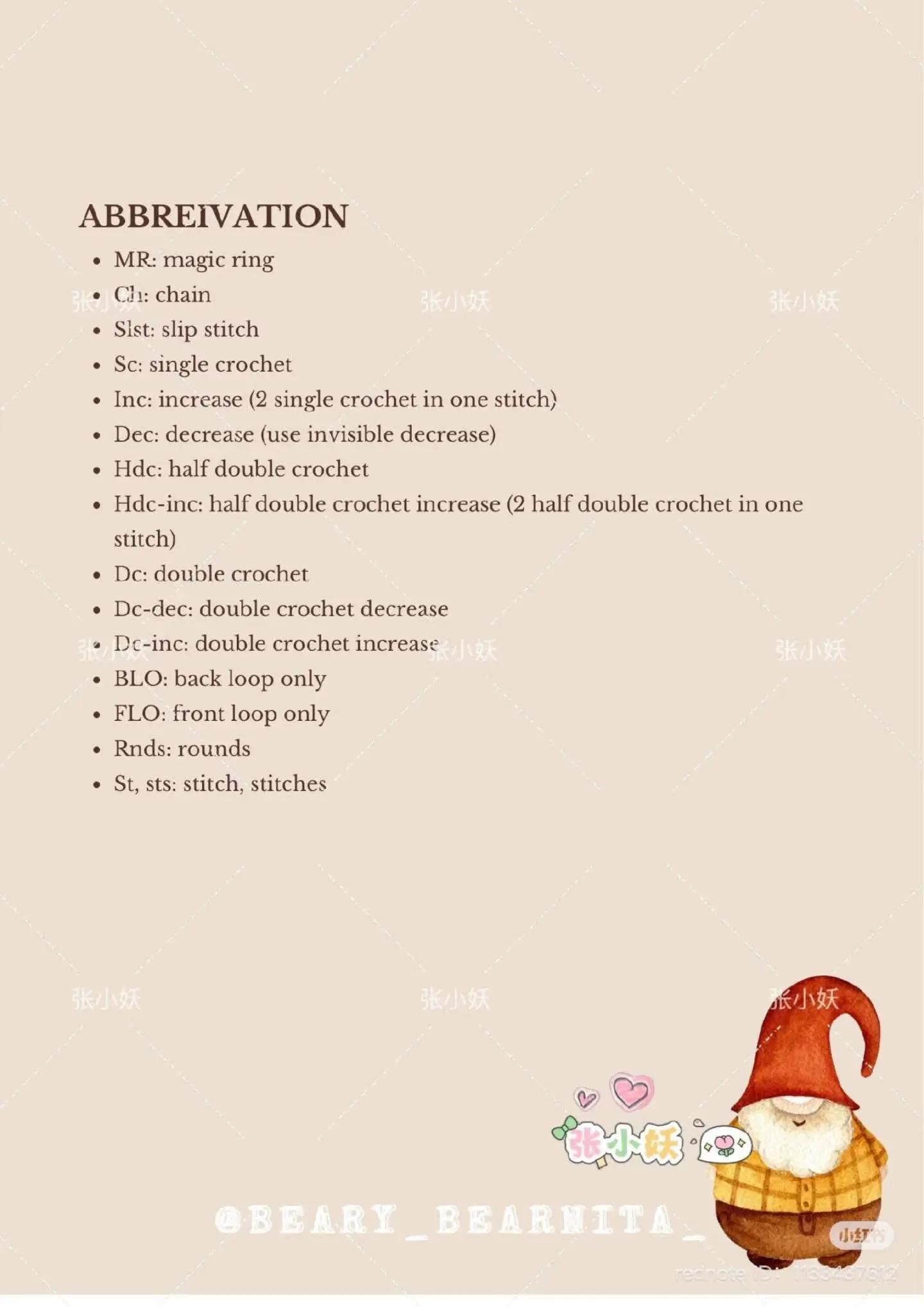 Crochet Pattern: Seven Dwarfs Amigurumi Dolls