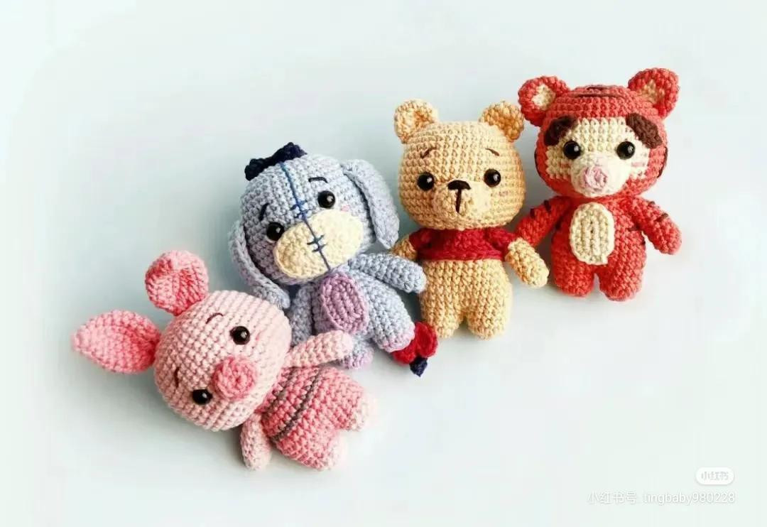 Crochet Pattern: Simple Version Piglet Amigurumi Tutorial