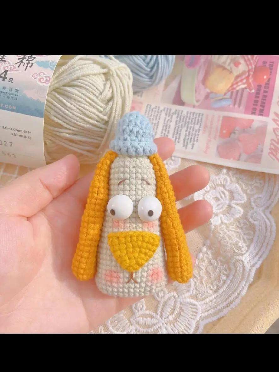 Crochet Pattern Tutorial: Crazy Hair Grandma Amigurumi Doll with Chart and Sewing Guide