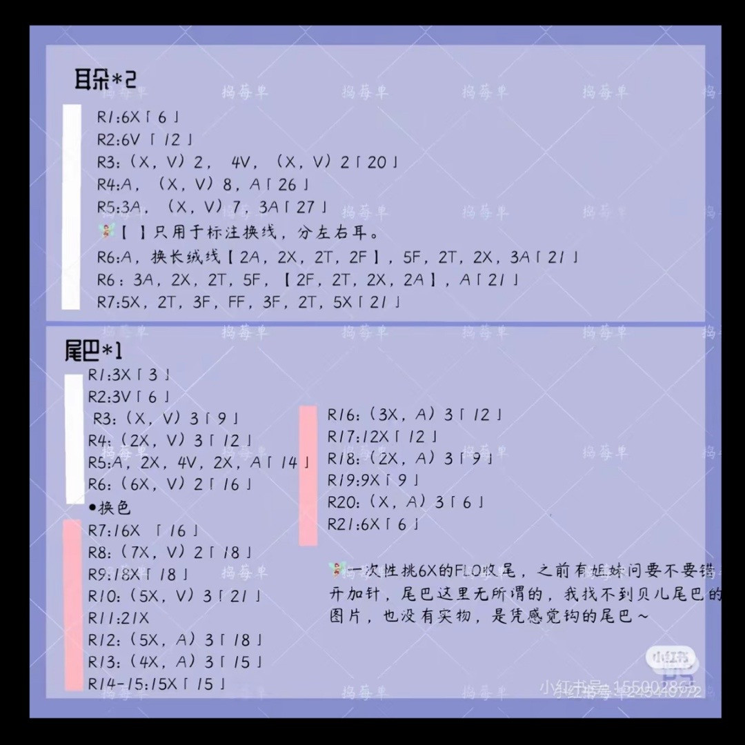 Crochet Pattern Tutorial for Disney LinaBell Amigurumi Keychain