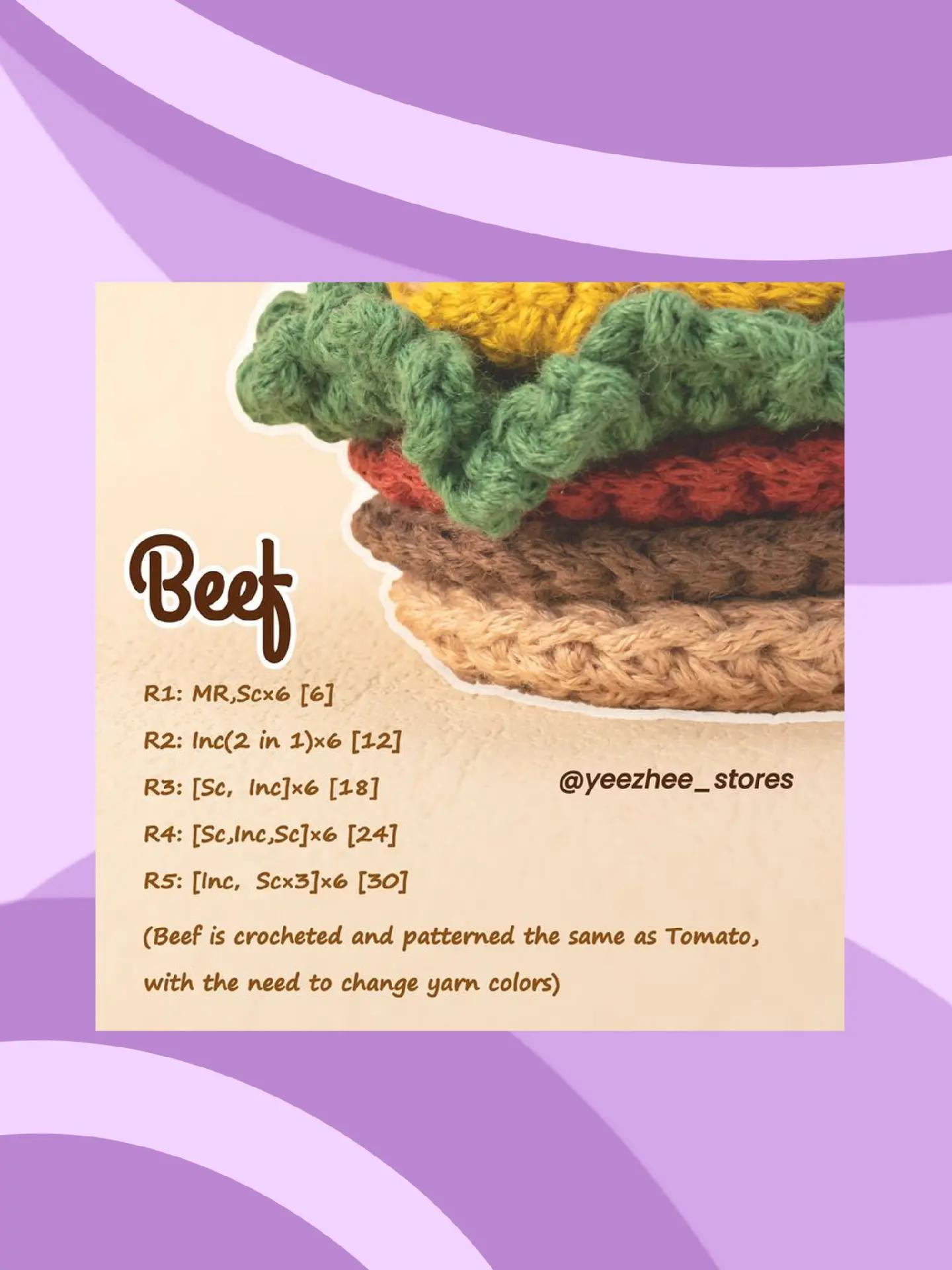 Crochet Patterns: Hat, Raspberry & Top Bread