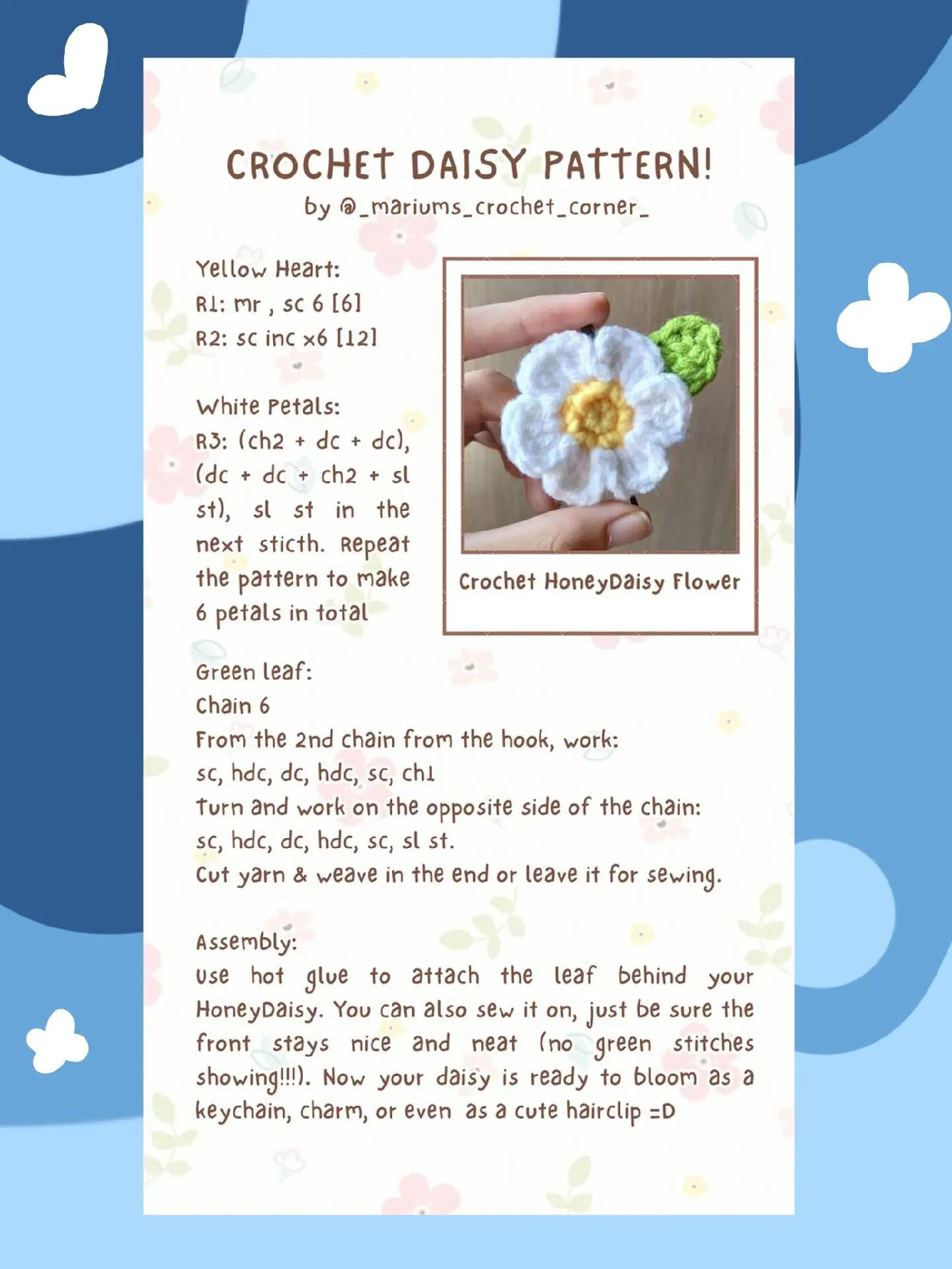 Crochet Patterns: Tulip Coaster, Rabbit Flower, Dragon Flower, Bear Flower, Pig Flower