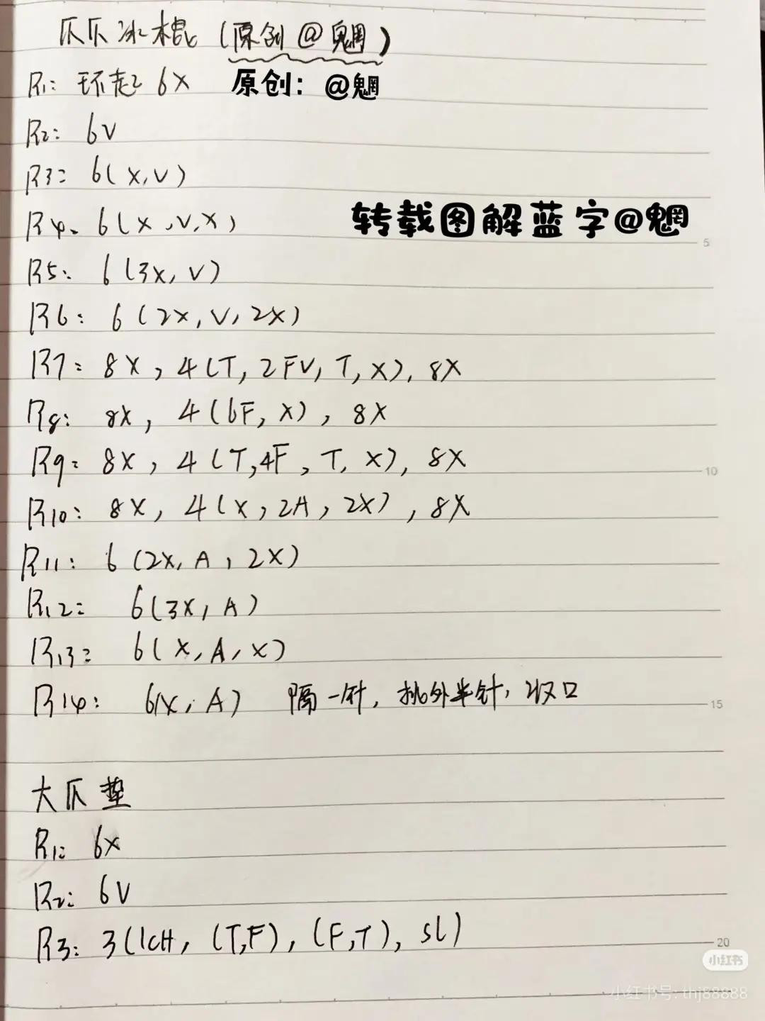 Crochet Paw Popsicle Pattern Tutorial