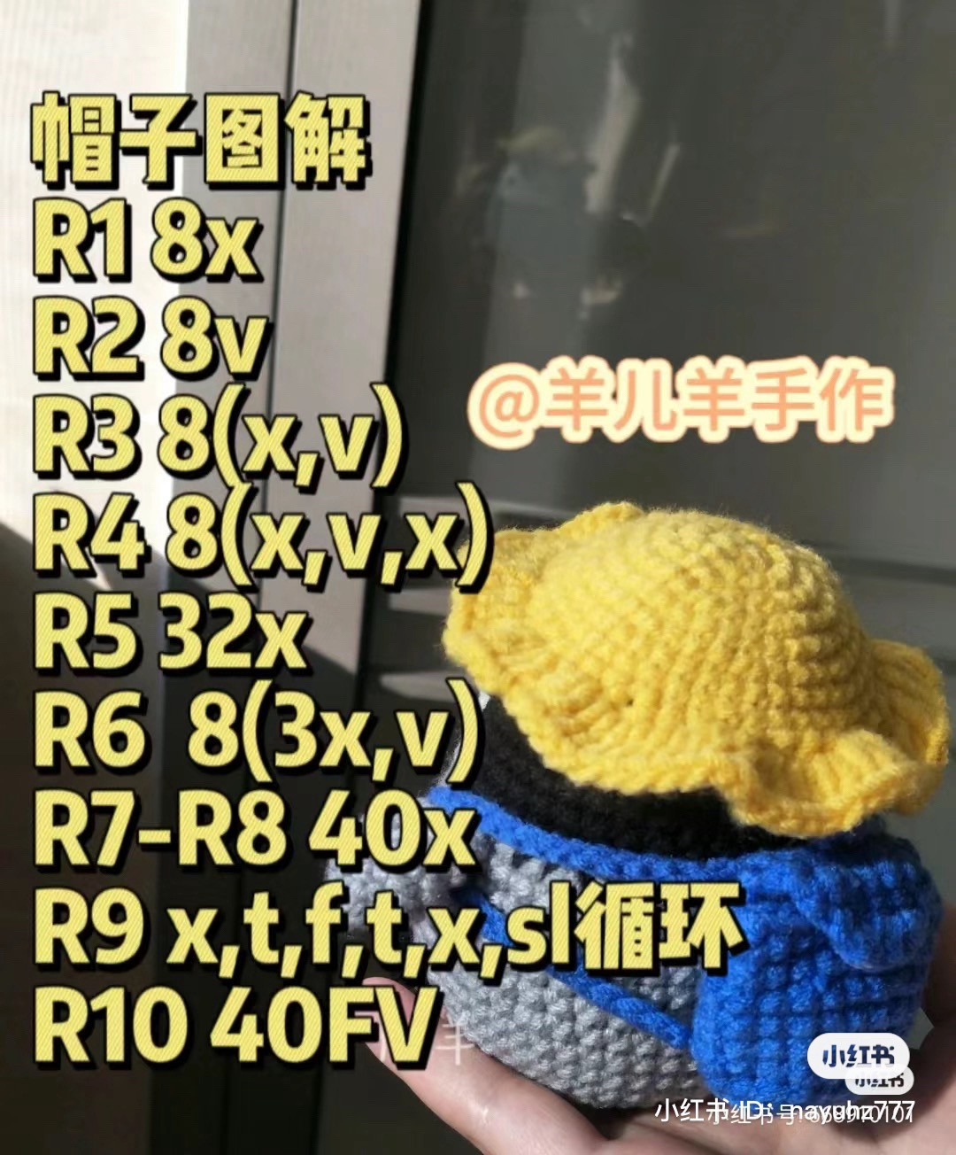 Crochet Penguin Doll Pattern Tutorial with Hat and Scarf